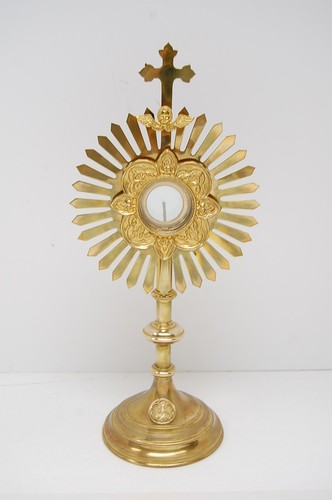 Antique church monstrance - antique,