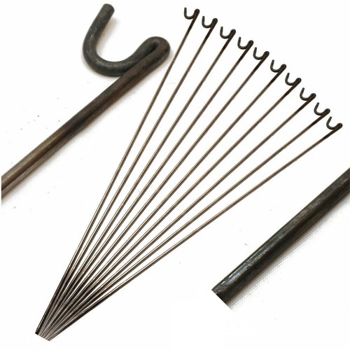 Metal fence pins - metal, barrier
