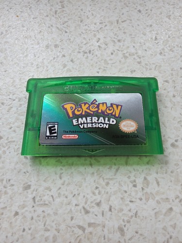 Game card emerald for - emerald, pokemon
