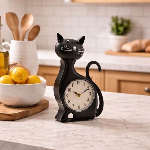 Hometime metal mantle clock - hometime,