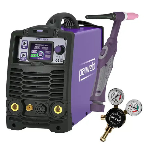 Parweld xtt212di pulse - ac/dc,