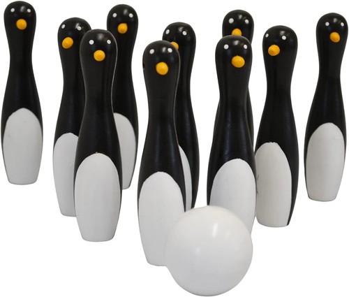 Wooden penguin small - wooden,