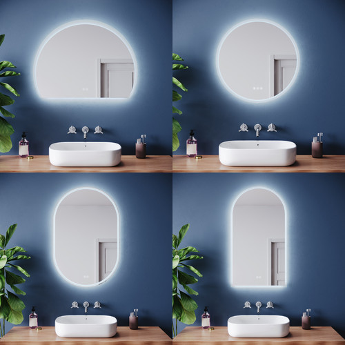Bluetooth led bathroom mirror - bathroom,