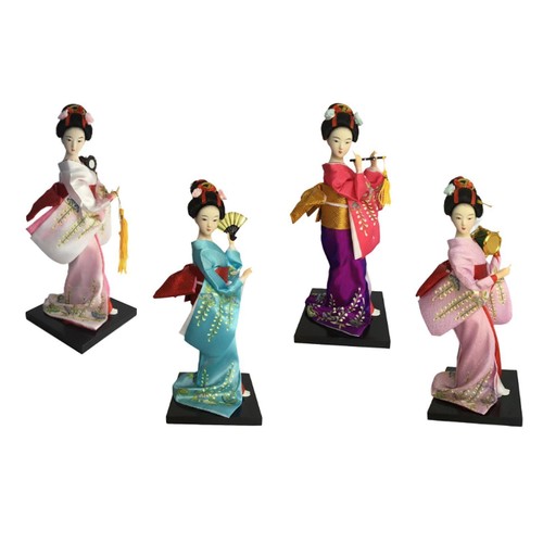 Japanese geisha doll - geisha,