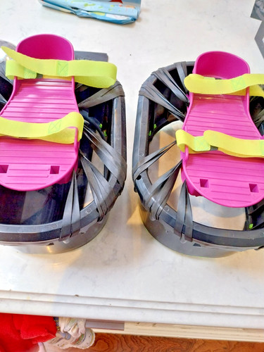 Moon shoes mini trampoline - moon, shoes,