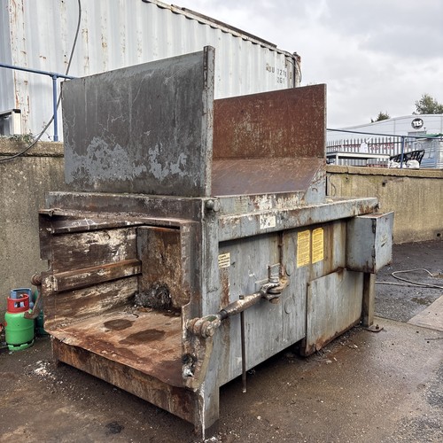 Skip recycling waste rubbish - skip,