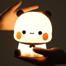 Panda Light Led Night Lamp Bears Bubu Dudu Cute Kawaii and Night Lamp Cartoo
