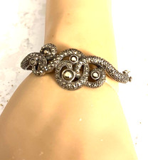 MARCASITE BANGLE BRACELET