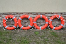 NEW plastic foam filled Life ring lifebuoy buoy SOLAS compliant 58 cm