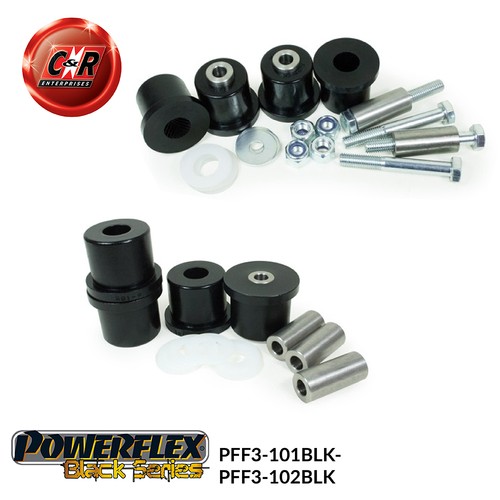 Powerflex black front - black,