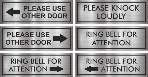 Use other door knock loudly - use,