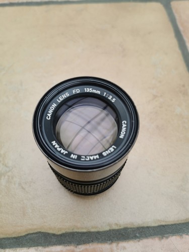 Canon 135mm lens with - 135mm,