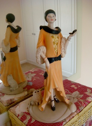 Coalport figurine trudy with - coalport, figurine-trudy-with