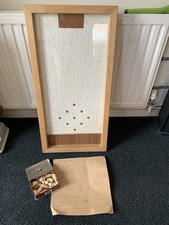 Wooden Table Top Skittle Spinning Top Game Board App 82 X 42cm