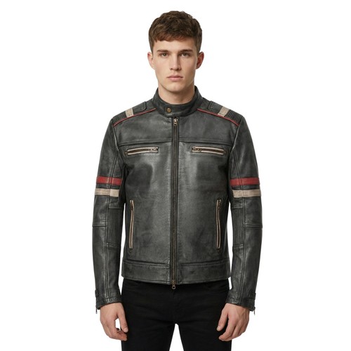 Men distressed charcoal grey - charcoal,