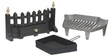 Fret Set Fire Grate & Ash Pan