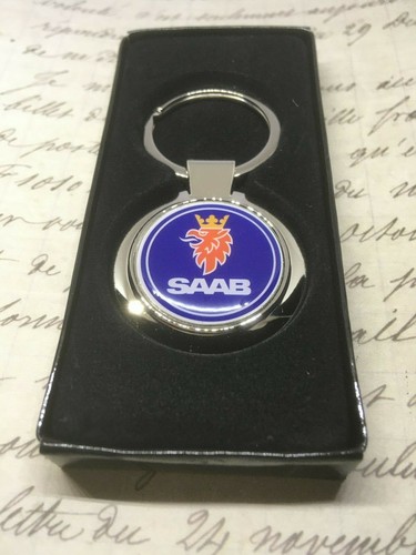 Chrome keyring with printed - keyring,