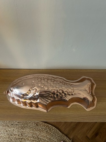 Vintage carp fish - fish, tin