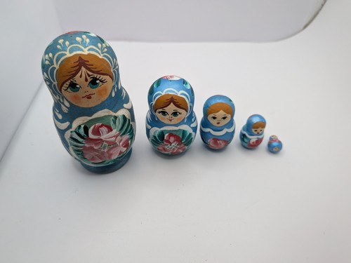 Vintage nesting dolls - nesting, russian