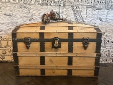 1930's Antique Steamer Trunk