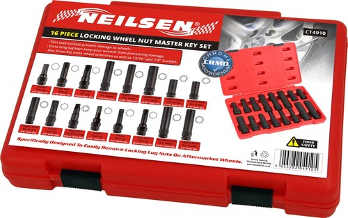 16pc master locking - master, nut