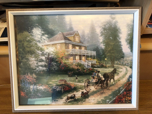 Thomas kinkade print sunday - kinkade, at