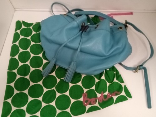 Boden blue drawstring bag - boden,