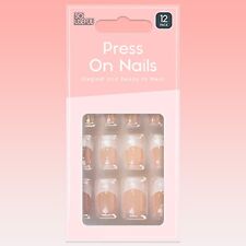 French Tip Fake Nails Press On