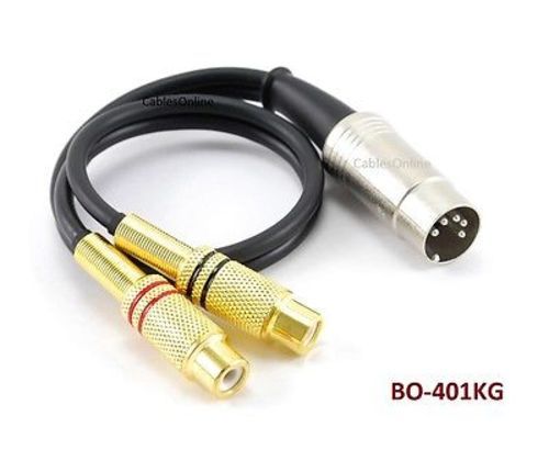 Cablesonline 1ft pin din - cablesonline,