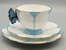 RARE ART DECO AYNSLEY BLUE