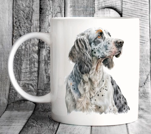 Pet dog mug watercolour - pet,