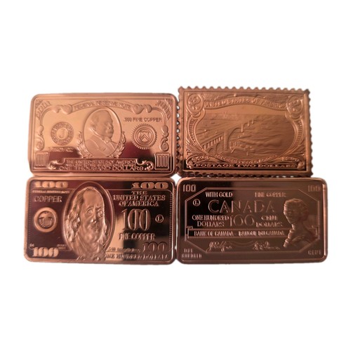 Copper bar 1oz - 0.999, 4