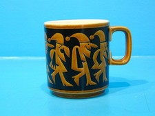 1970 Hornsea Pottery Brown John Clappison Mug - The Seven Dwarfs