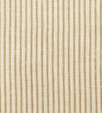 Andrew Martin Fabric 'PICKET - ORANGE' 1.5 METRES (150cm) Linen Blend