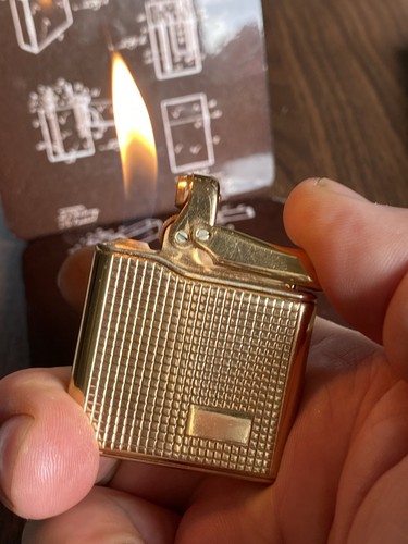 Gold plated colibri monogas - plated,