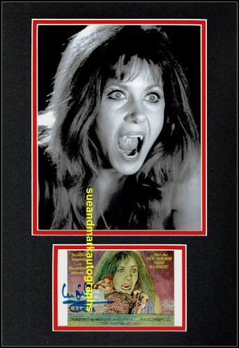 Ingrid pitt signed autograph - ingrid,