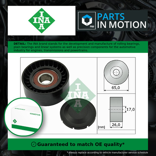 Aux belt idler pulley - belt,