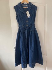 Mint Velvet Lapel Drop Waist