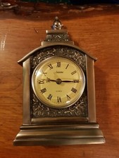 Juliana Quartz Mantel Clock H22cm x W13cm vgc New Battery Fitted