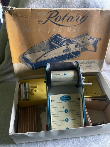 Vintage mettoy metal rotary - vintage,