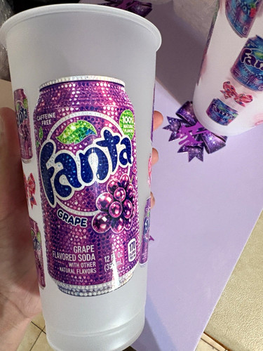 Fanta grape white purple - fanta,