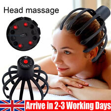 Electric Scalp Head Massager Octopus Claw Vibration Massage Stress Relief Relax