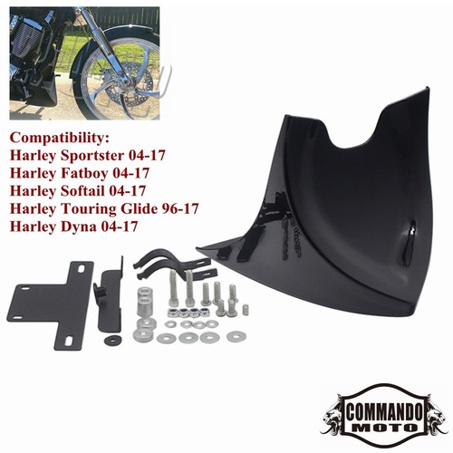 Motorcycle air dam chin - air,