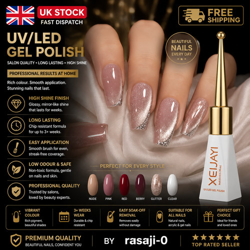Magnetic gel polish - magnetic, soak