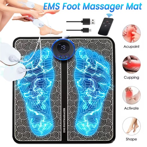 Electric ems foot massager - foot, pad