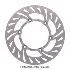 EBC MX/ATV/Enduro Solid Rear Brake Disc Rear Right for Kawasaki KX 250 G 1989-93