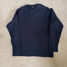 Massimo Dutti Ladies Navy Sweatshirt – Size M, Medium Weight, VGC