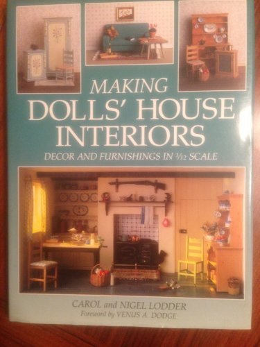 Making dolls house interiors - dolls',