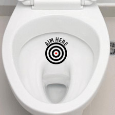 Aim Here Waterproof Toilet Lid
