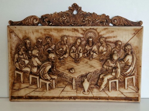 Vintage last supper wall - last,